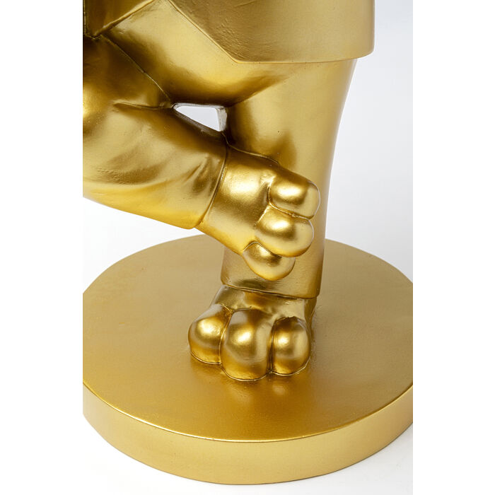 Magnifique figurine table d'appoint dorée Cool Bulldog de la marque Kare Design
