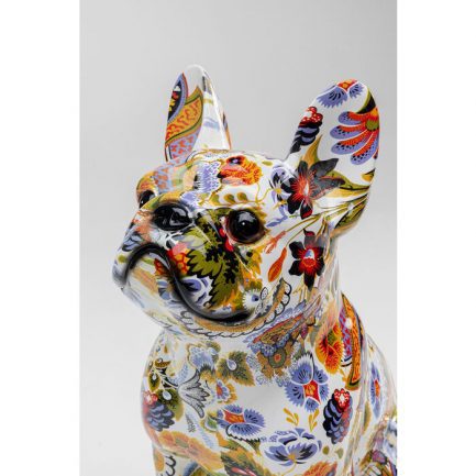 Magnifique figurine décorative hyper tendance bulldog coloré French Bulldog de la marque Kare Design
