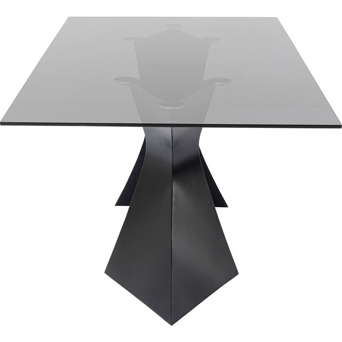 Magnifique table rectangulaire design Gloria noire de la marque Kare Design